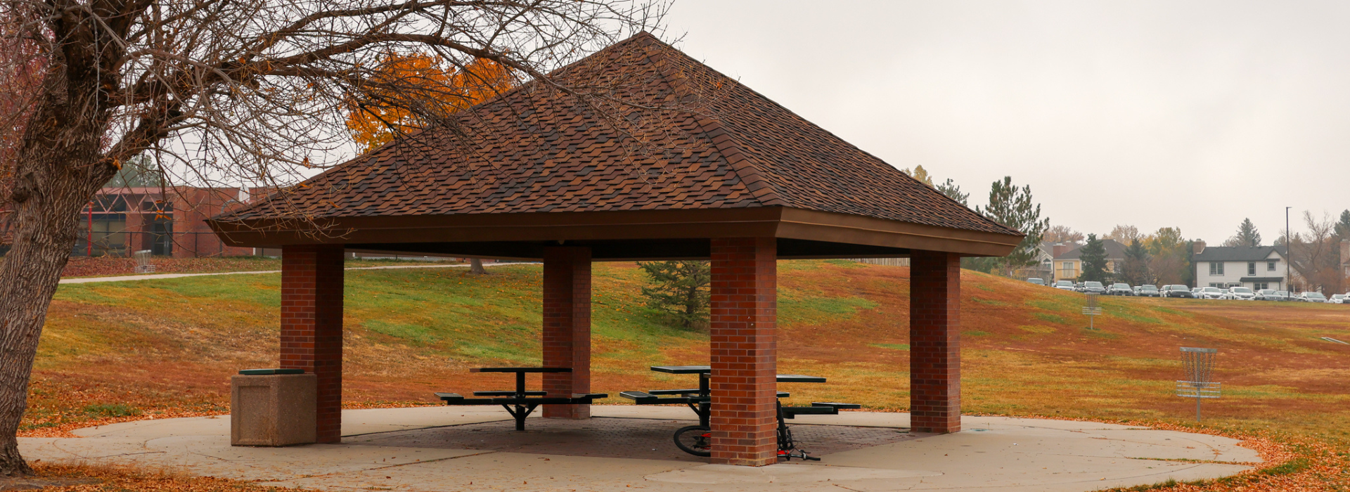 Indian Ridge Park Header | Rentable picnic shelter