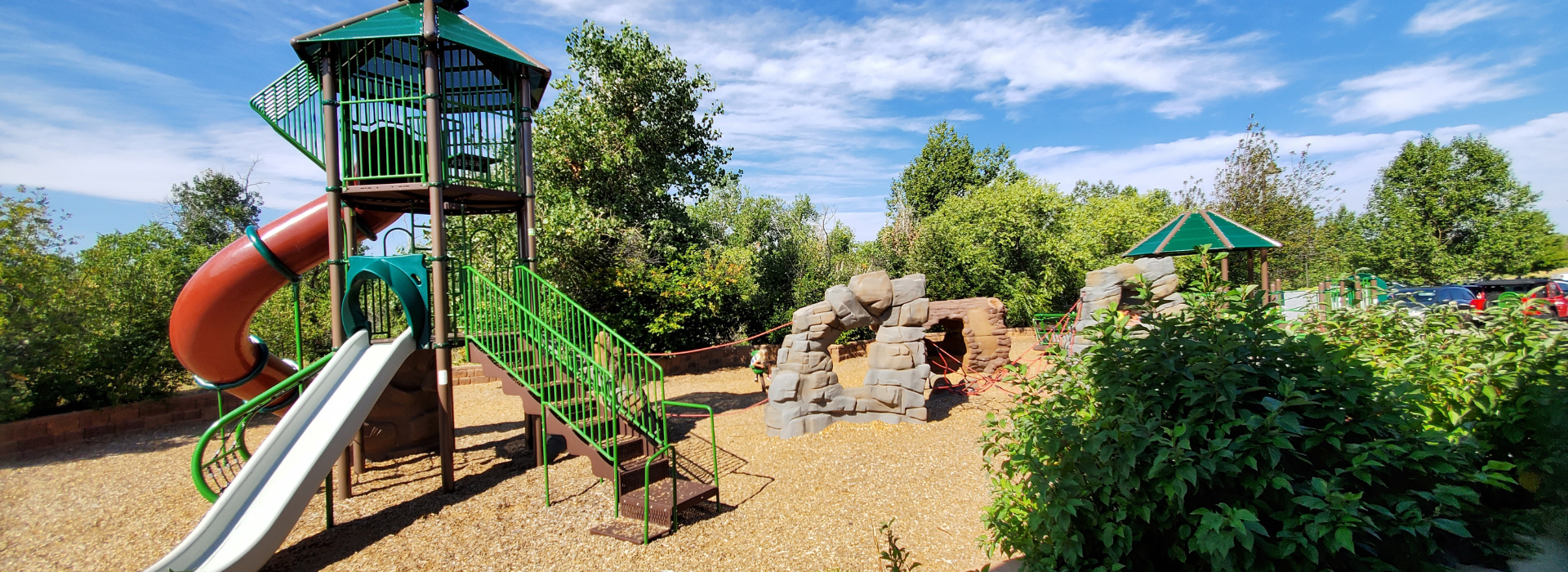 Piney Creek Hollow Park Header | Playground, slides, climbing structures at TPRD's regional park