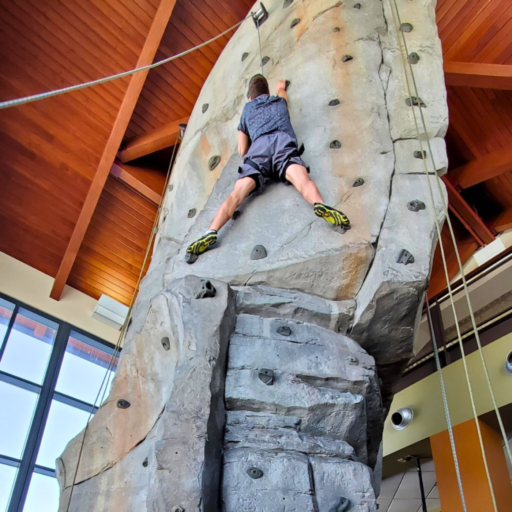 Indoor Rock Climbing Wall Class