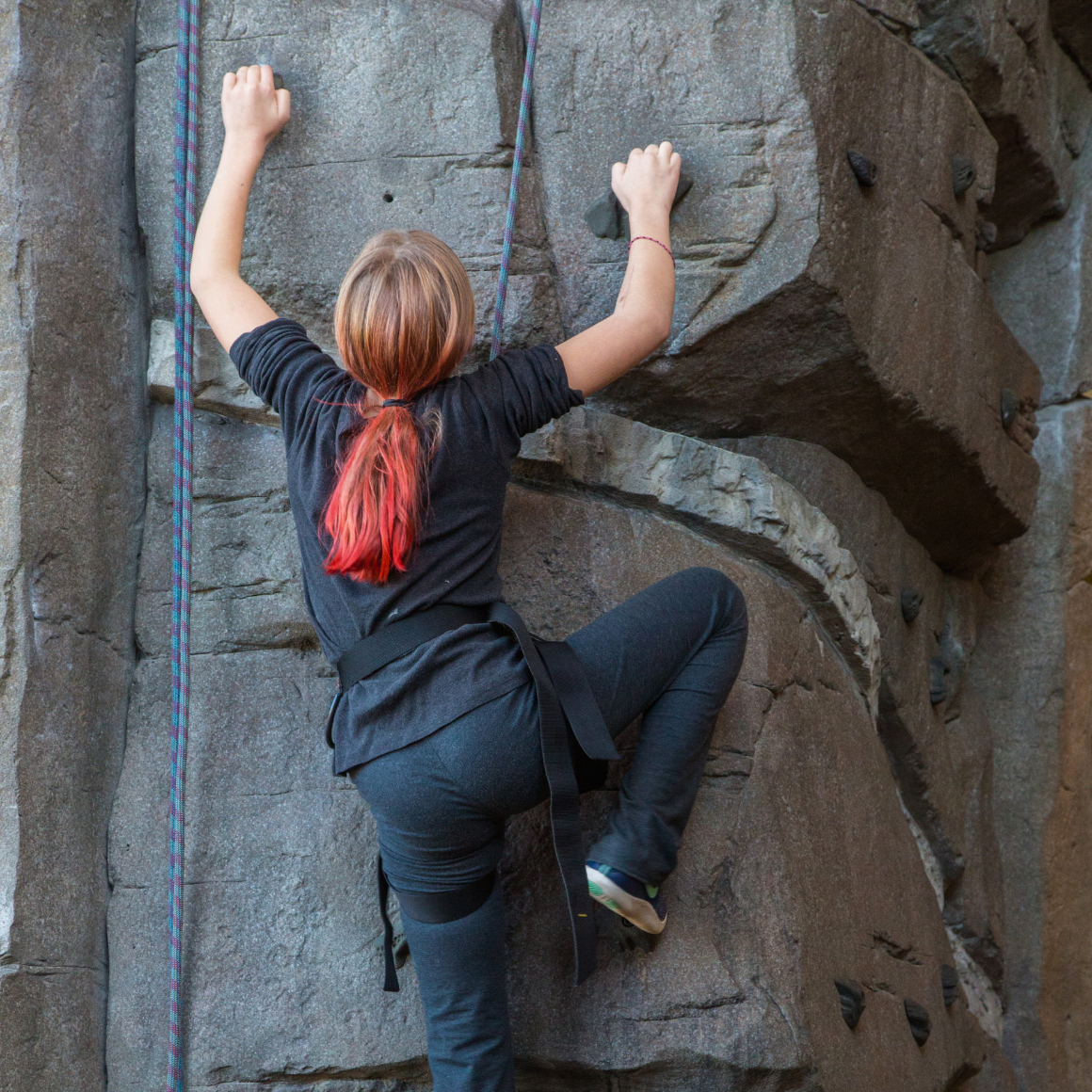 Indoor Rock Climbing Wall Class