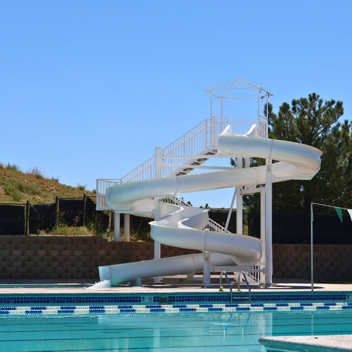 Lookout Pool Waterslide