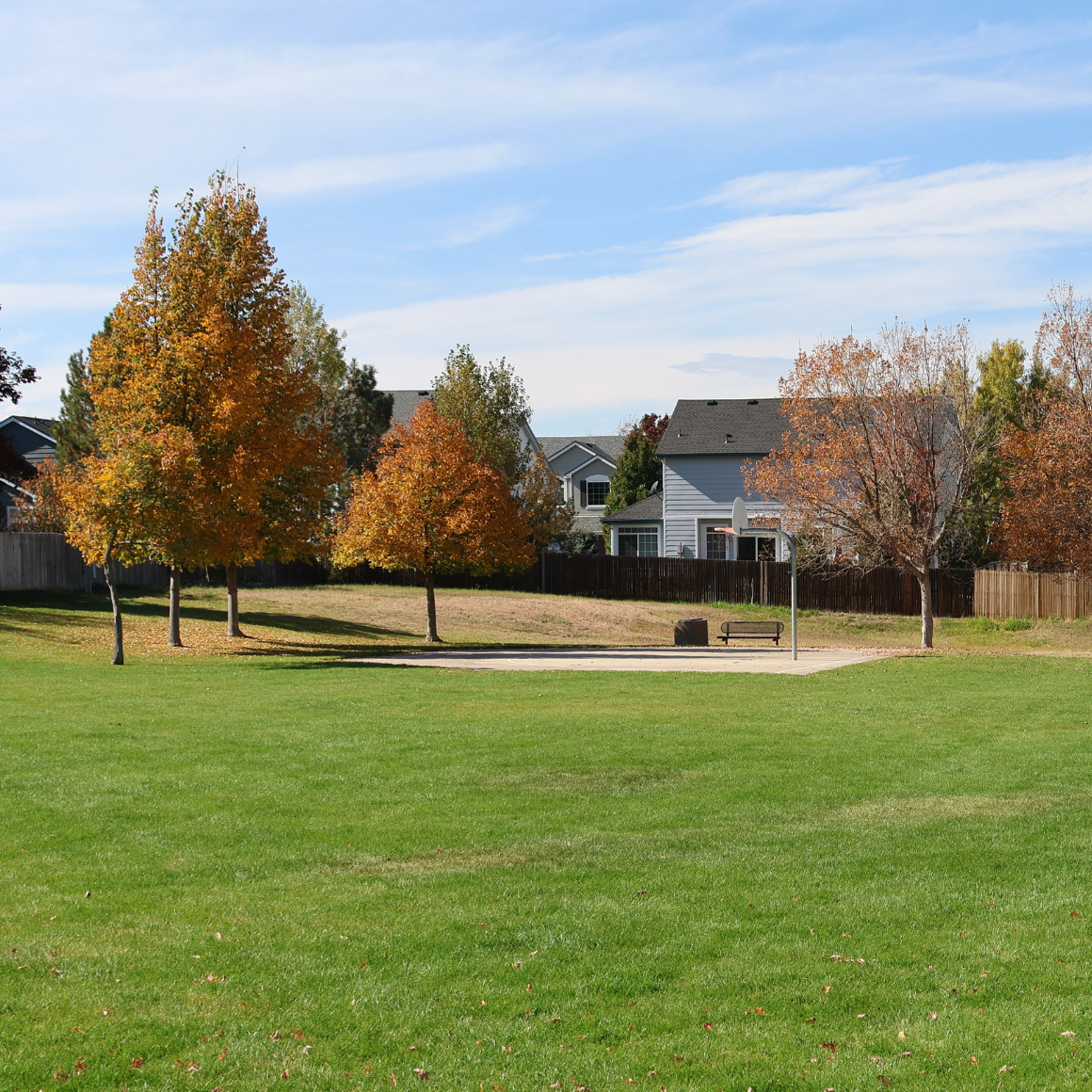 Peakview West Park Basketball Court