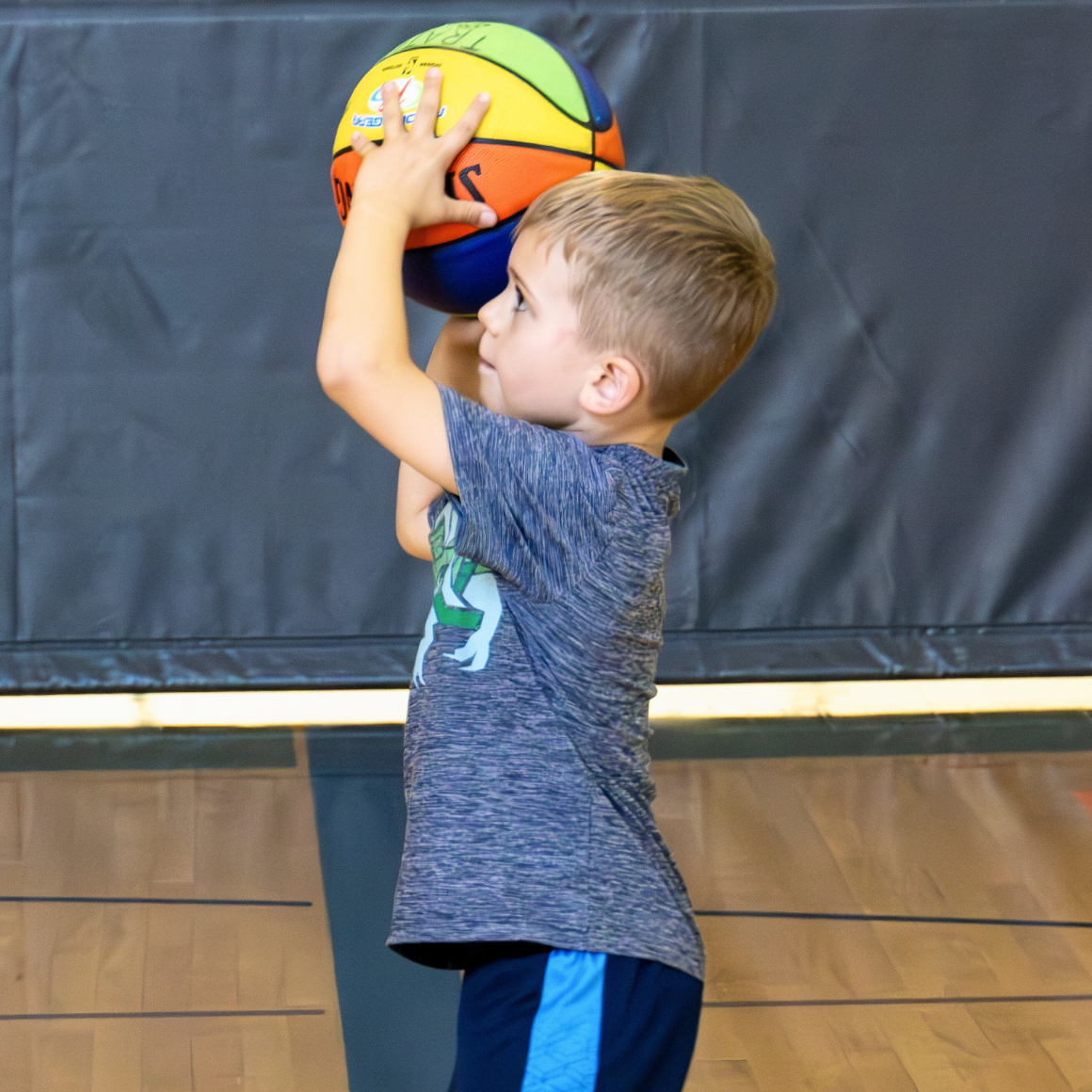 Trails Basketball for Kids - Shooting a Basket