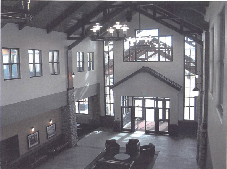 October 2004 | Main lobby from second floor running track